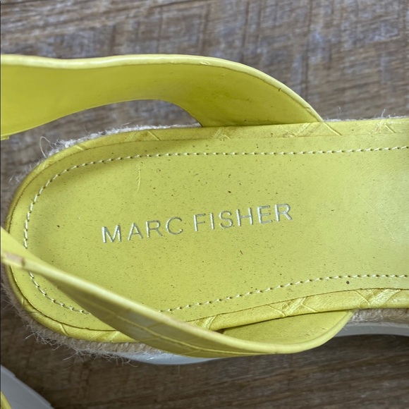 Marc Fisher Zarita Espadrille Wedge Sandal Size 8 - Picture 4 of 8